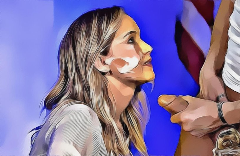 Jennifer Lawrence Facial Cum
