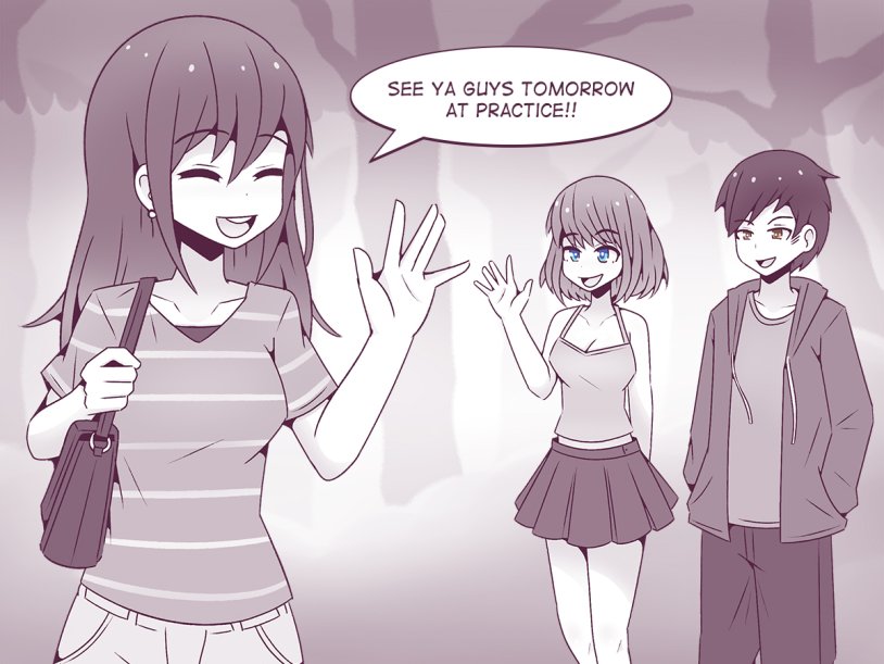 Anime the guy is tall