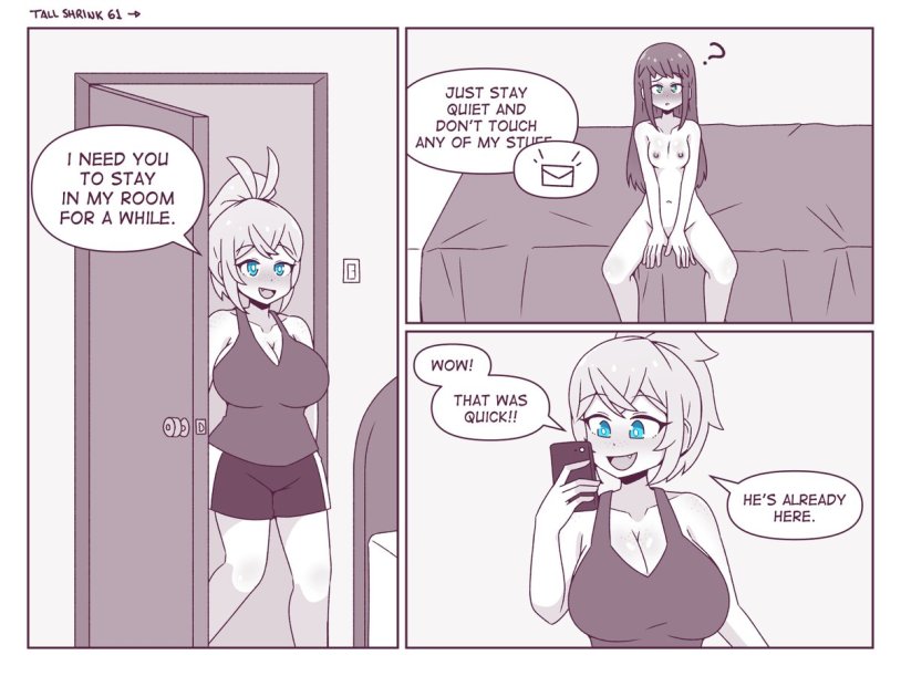 Tall volleyball player