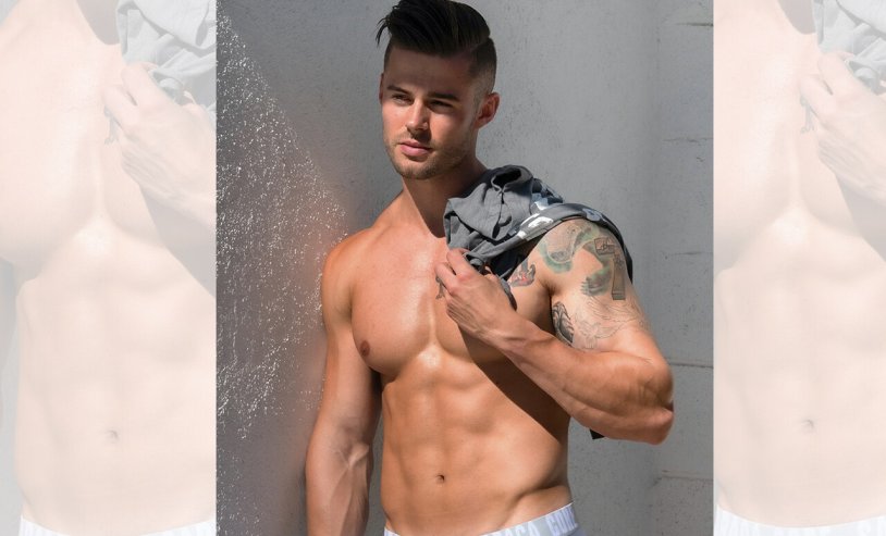 Ebigail Rachford in a dress