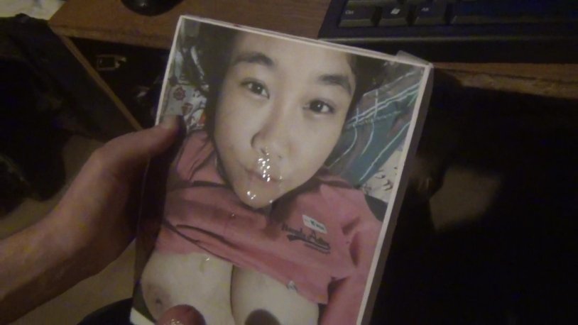 Street cumshot Asian