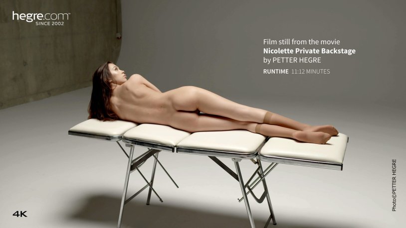 Hegre Art Alisa Naked in a dress