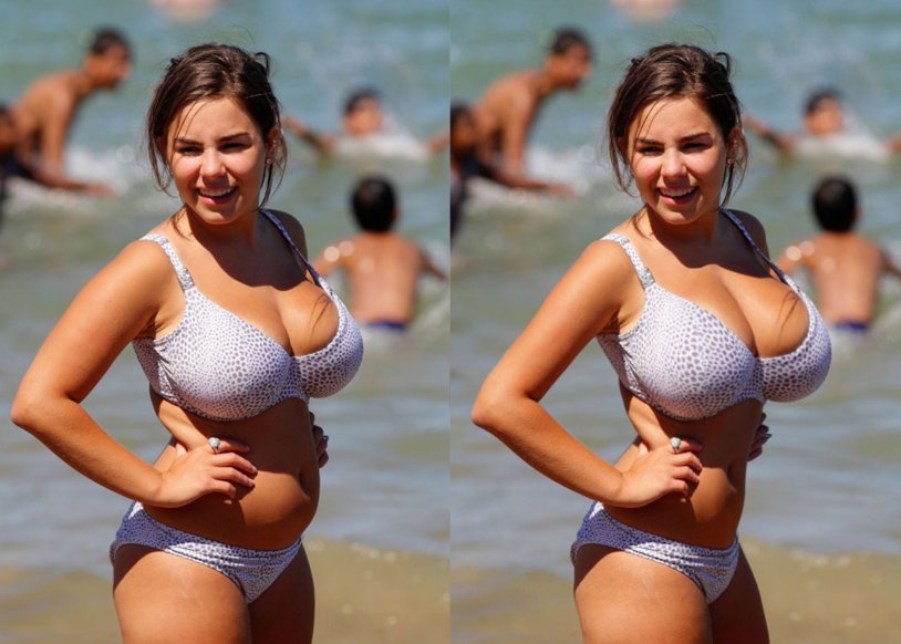 Chubby Girl Bikini