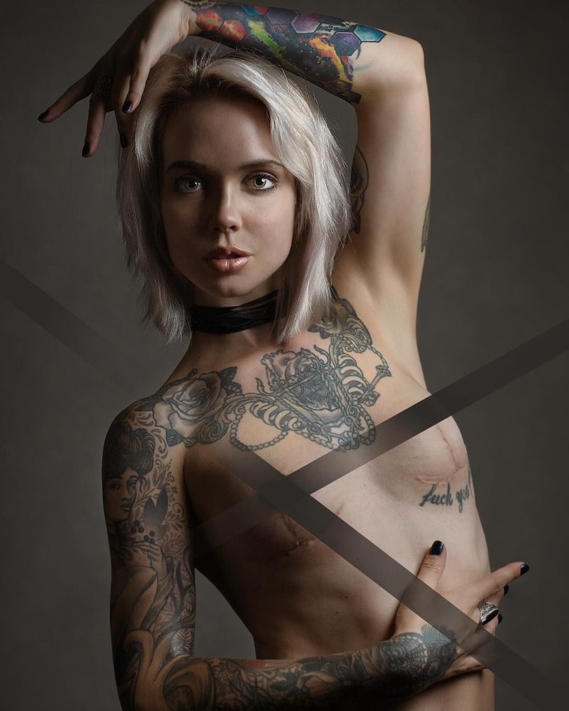 Beautiful girls with tattoos