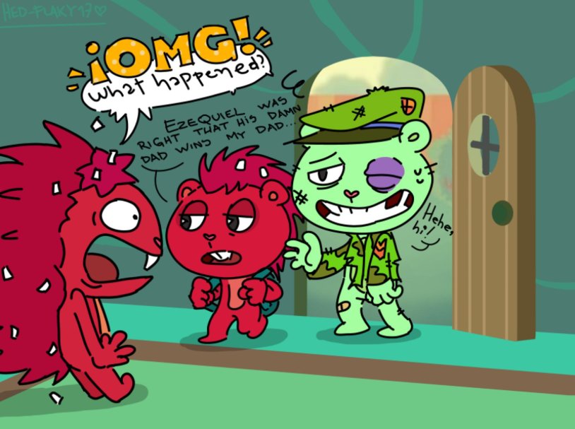 Happy Tree Friends Flippy Comics