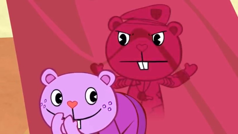 Happy Bobr three Frends