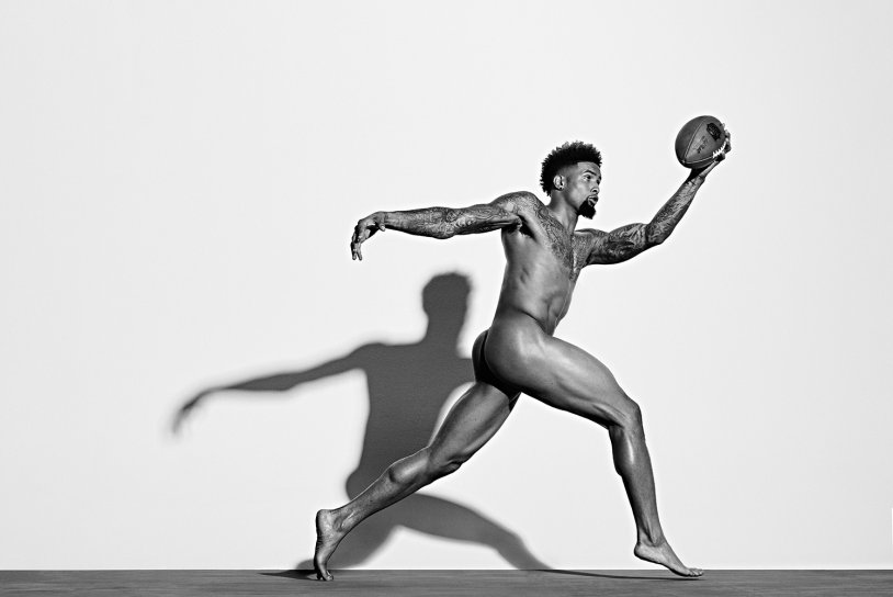 David Beckham at the match