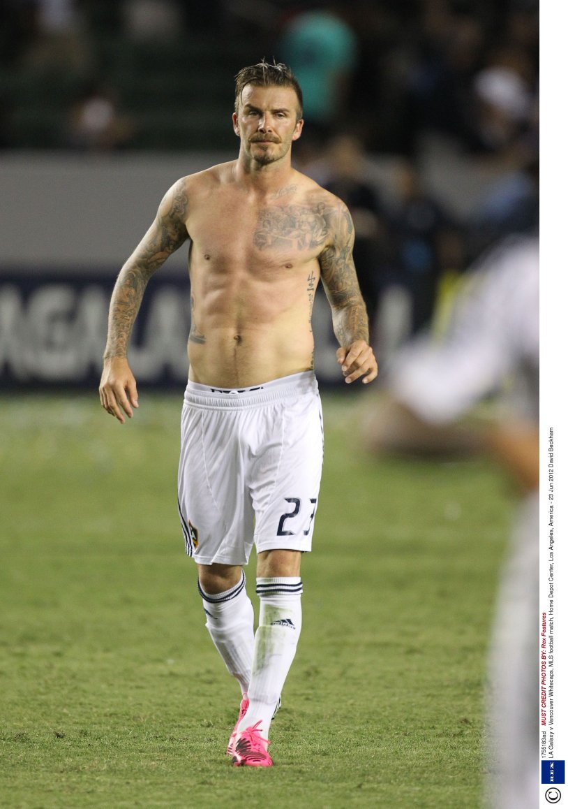 David Beckham Naked