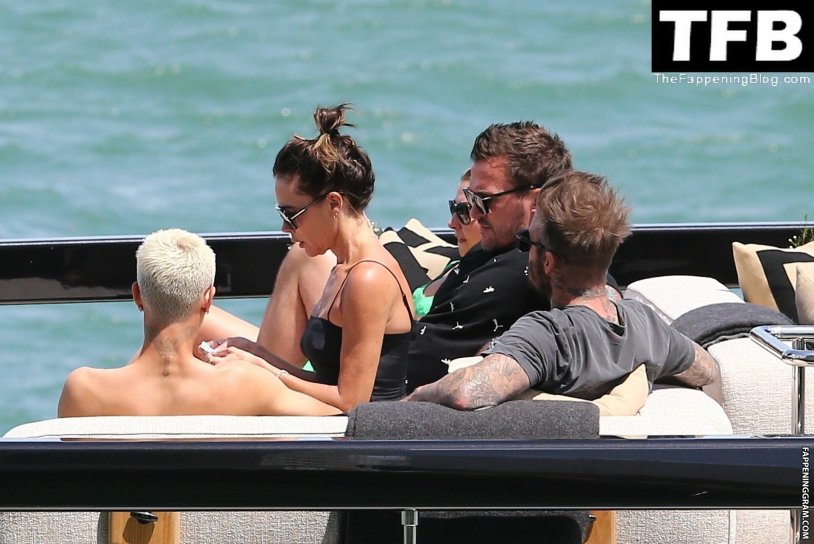 David and Brooklyn Beckham