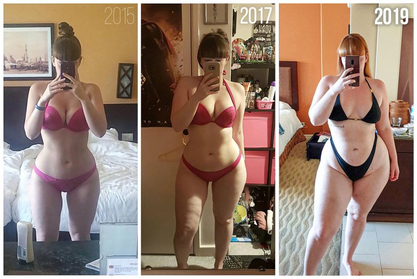 Iflation with a tummy filling to a huge tummy 18+18+18+1