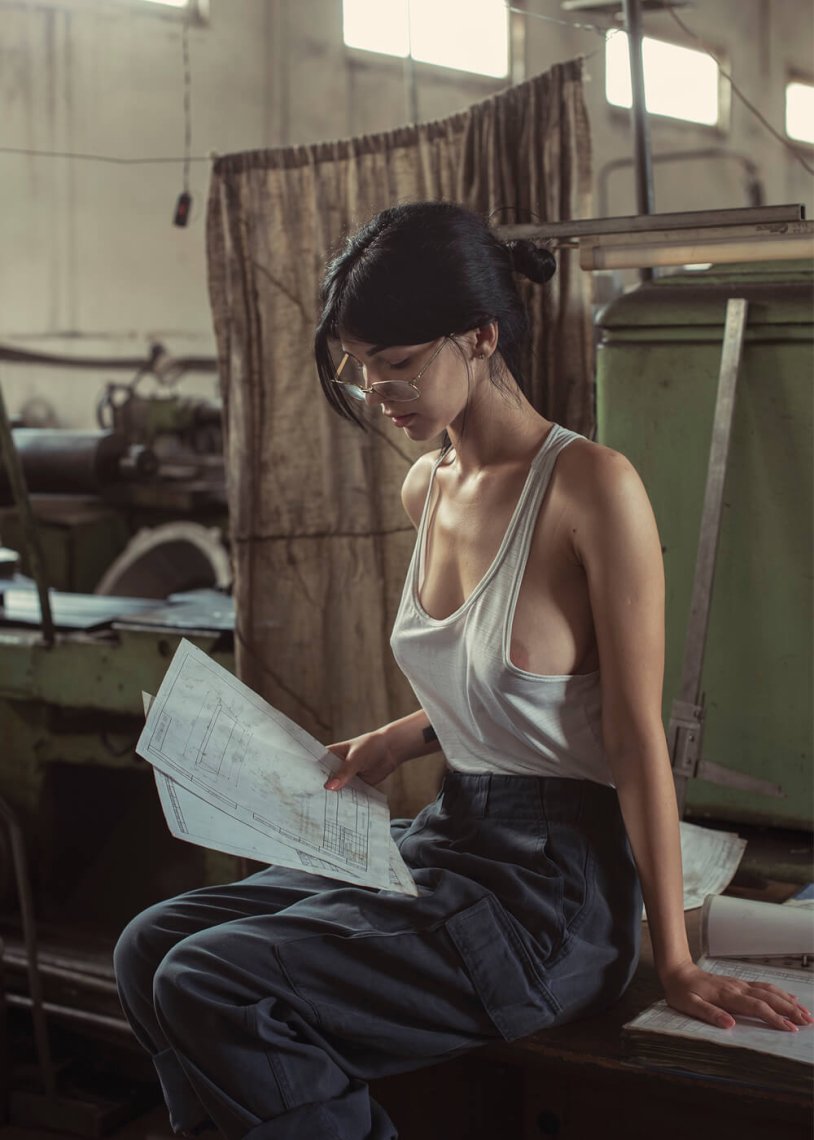 Model David Dubnitsky - Sofia Petukhova