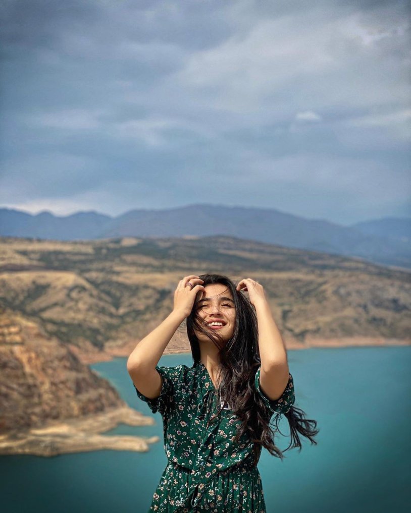 Photoshoot in Dagestan Dresses of Mountains