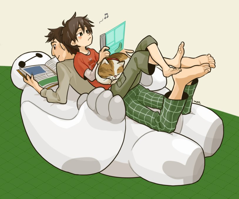 Hiro Hamada and Hani