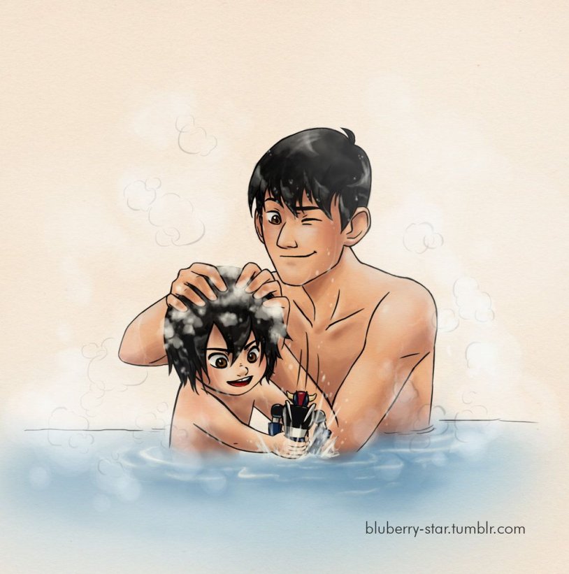 Tadashi Hamada and Hiro Hamad