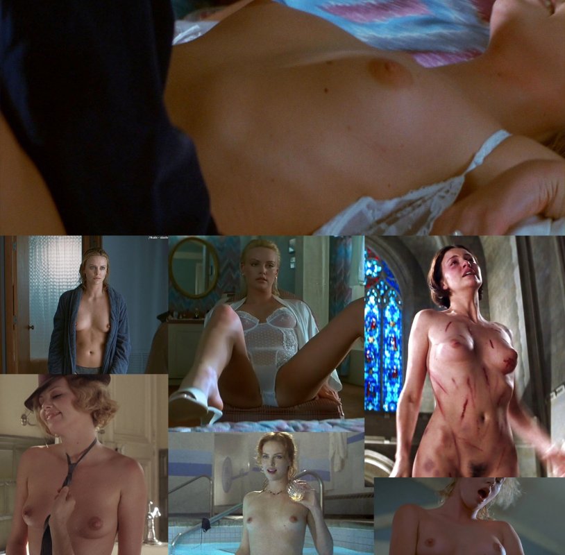 Actress Charlize Theron Naked