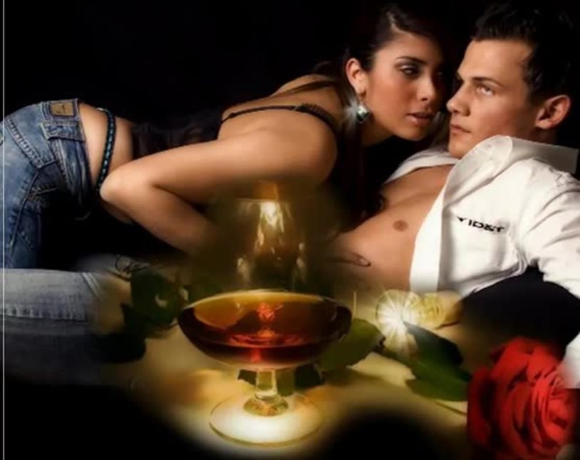 Sexy girl in headphones