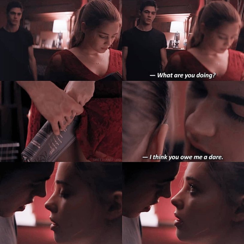 Josephin Langford bed scenes