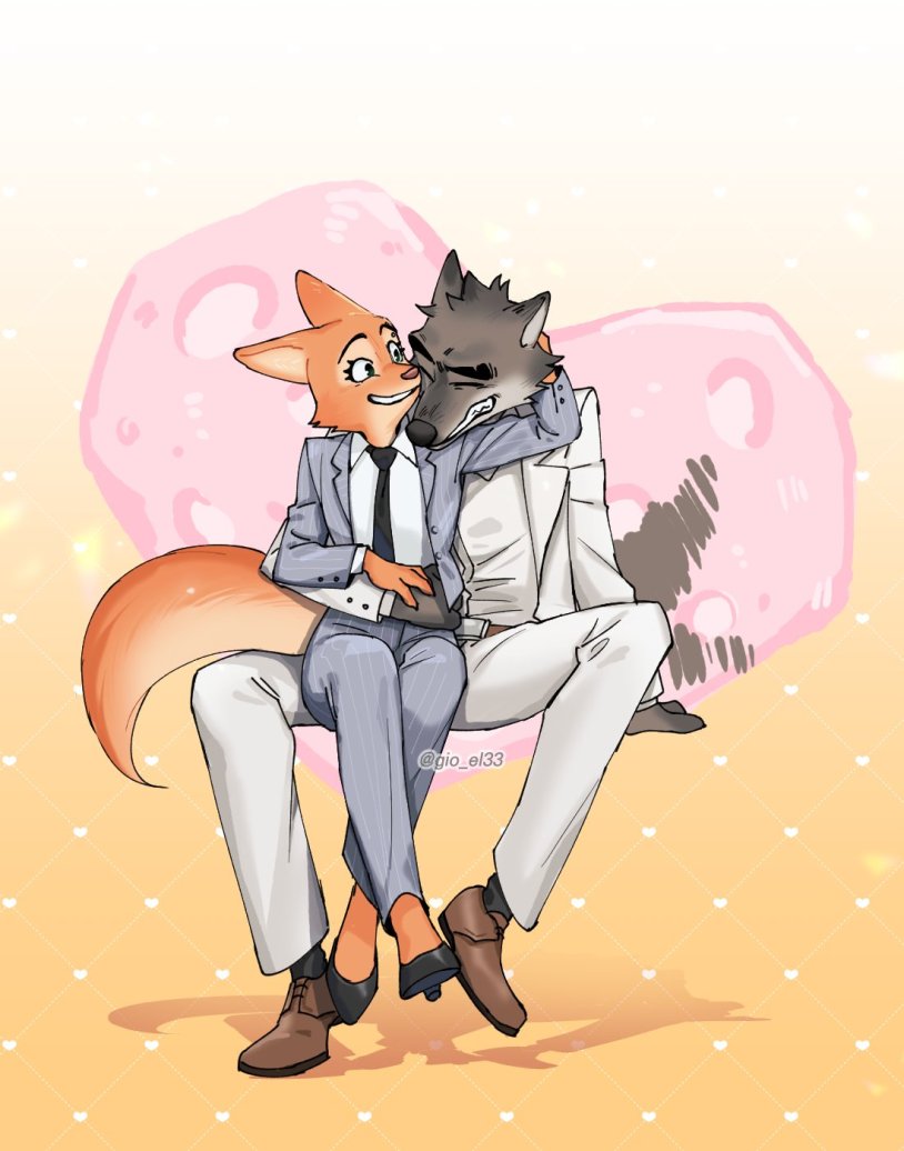 Mr Wolf and Diane Foxington