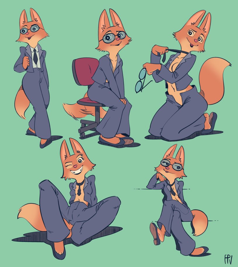 Diane Foxington NSFW