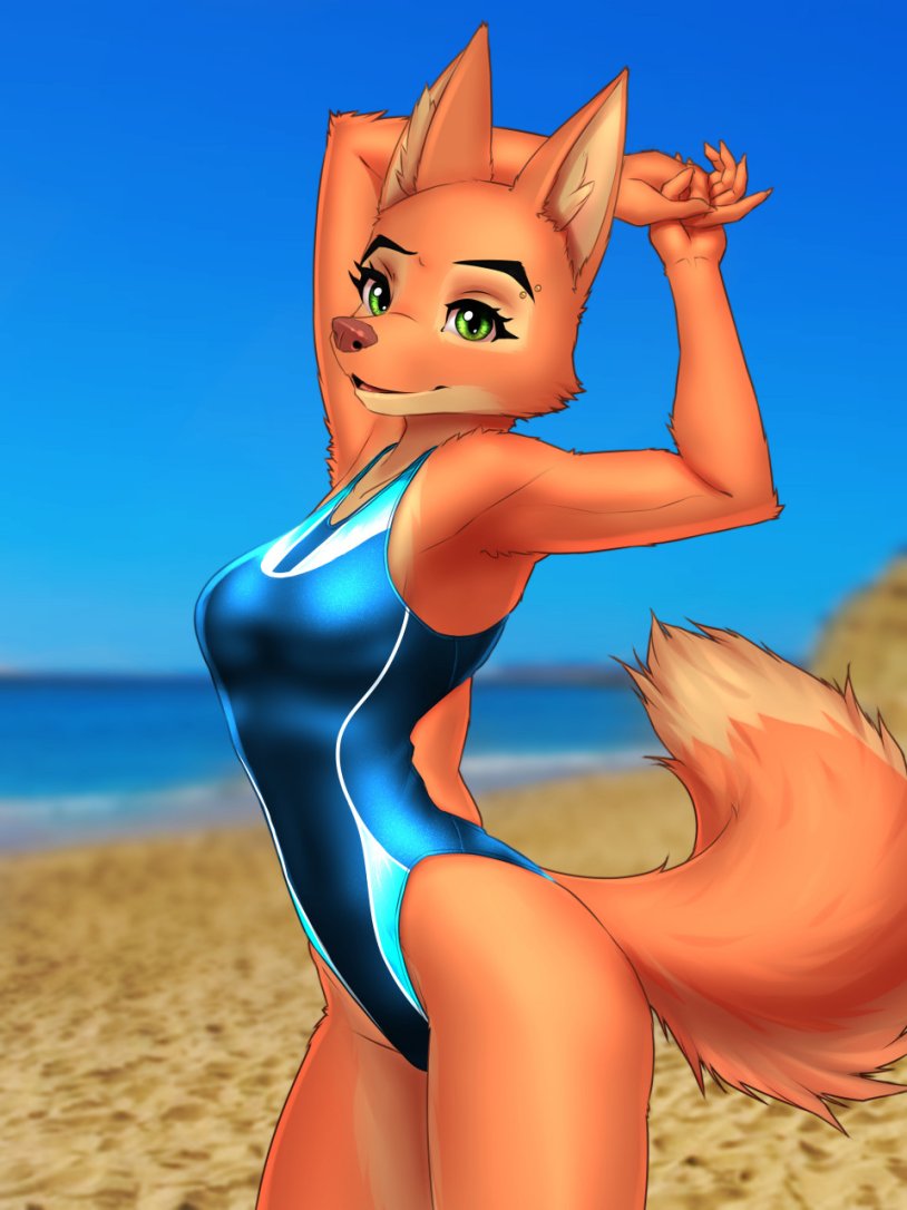 Furry in swimsuits