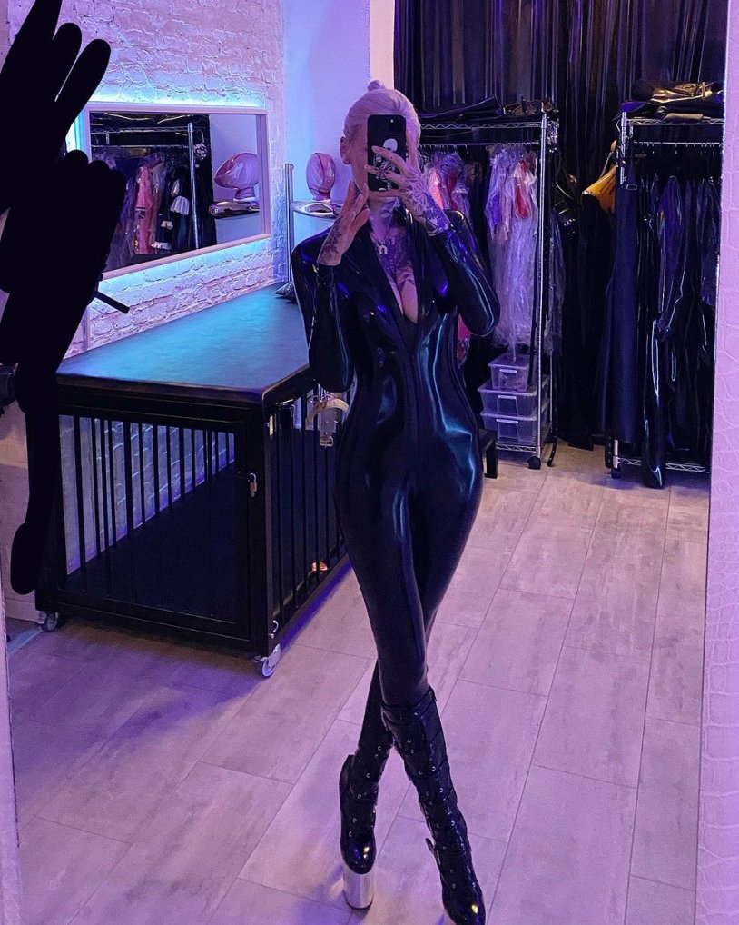Latex jumpsuit