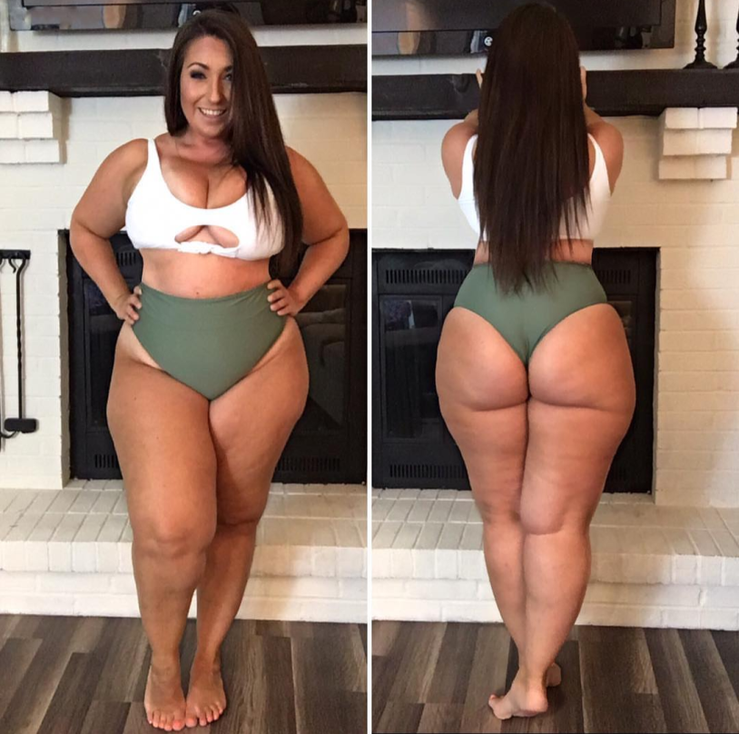 Ashley Graham until losing weight