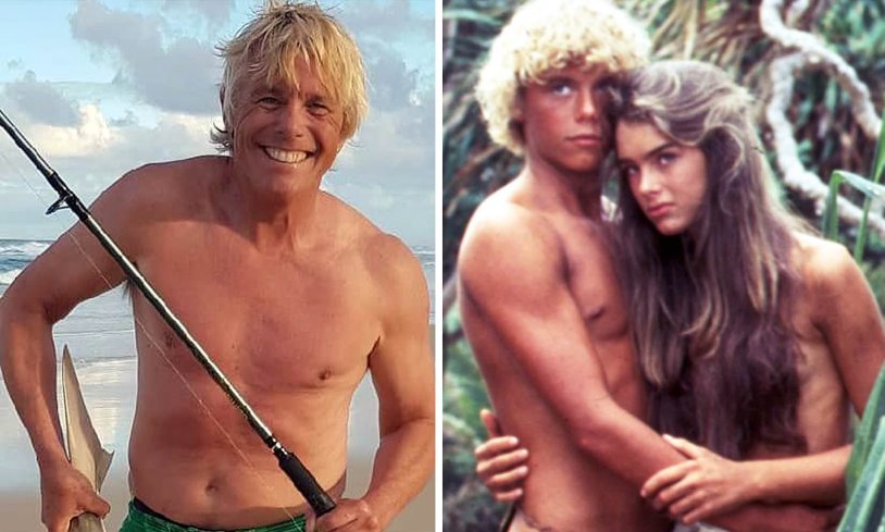 Christopher Atkins and Brooke Shields