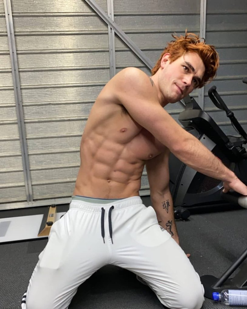 Kay Jay Apa Naked Riverdale