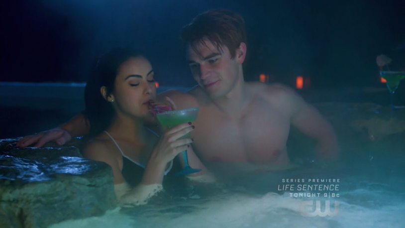 Charles Melton torso Riverdale