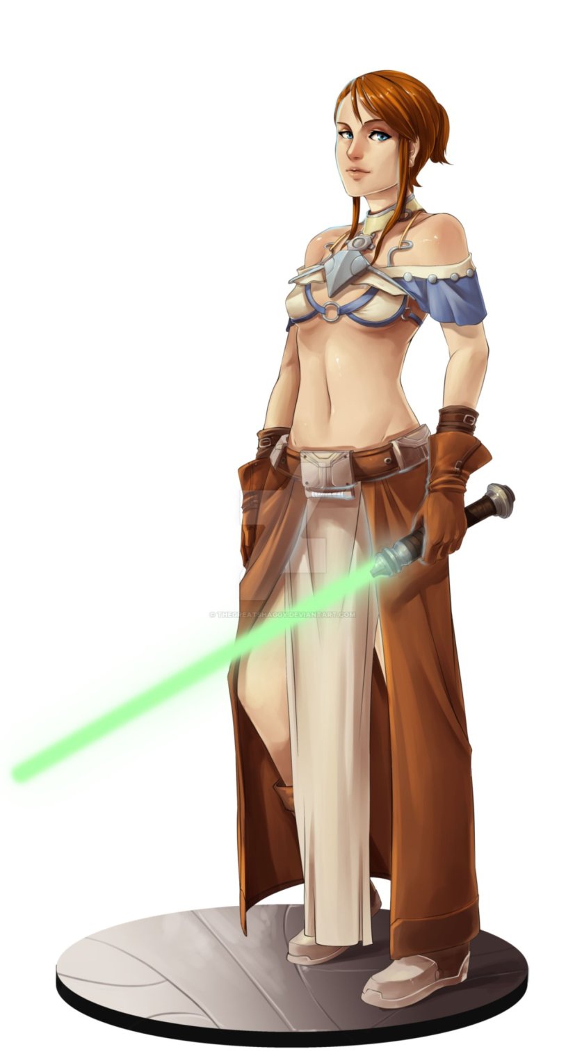 Star Wars Mitra Surik Canon Portrait