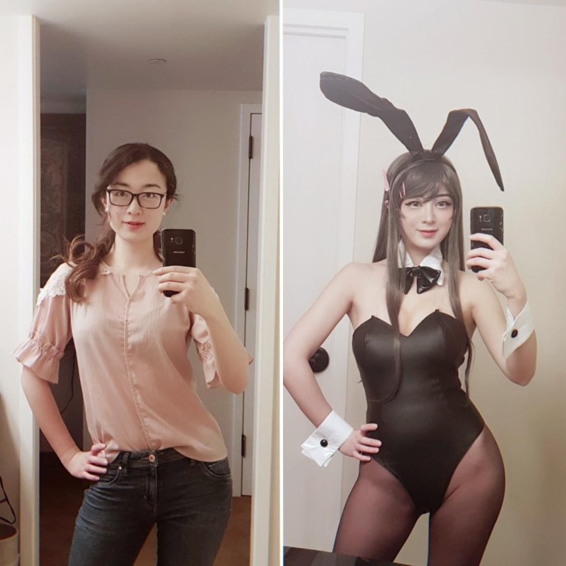 A group of girls playboy