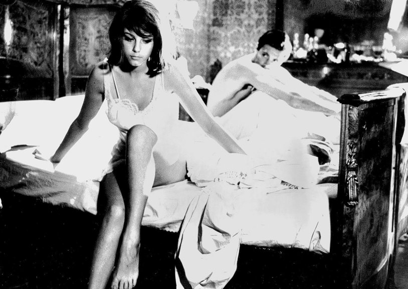 Claudia Cardinal in Youth in a swimsuit