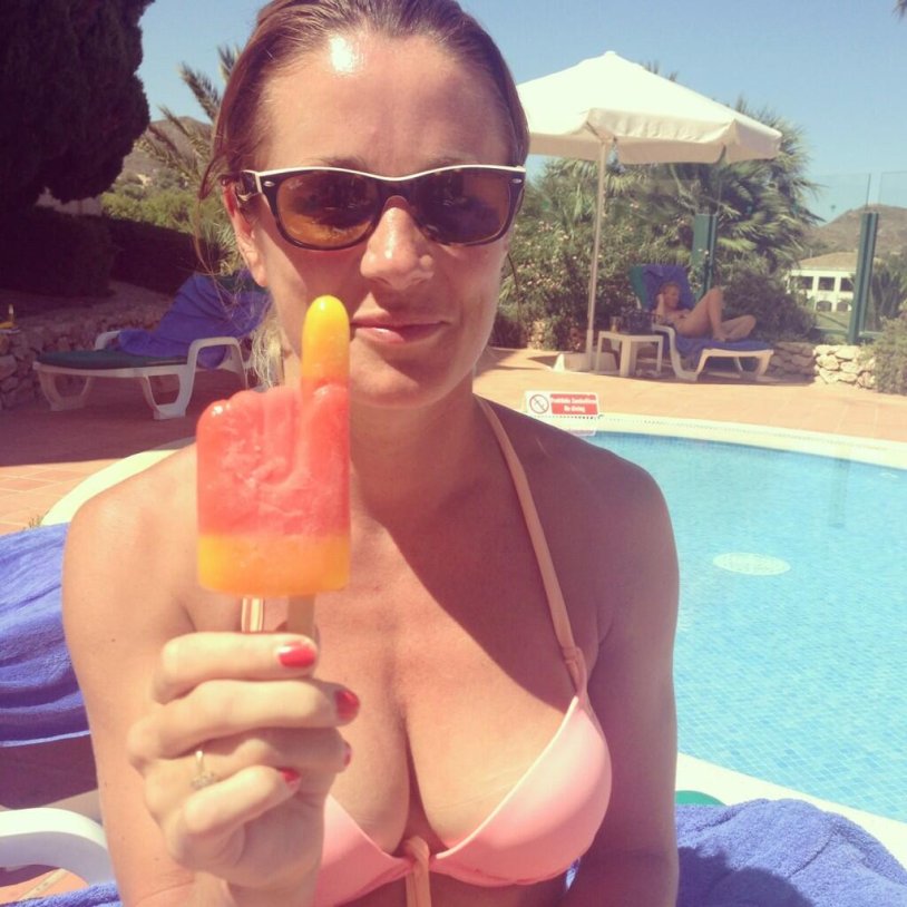 Natalie Mars in linen