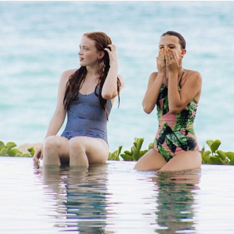 Joey King in a swimsuit