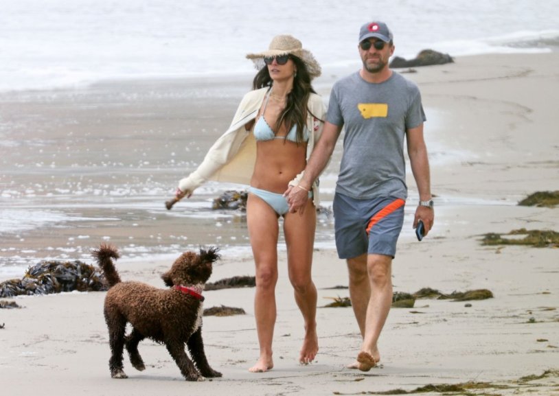 A couple on the beach
