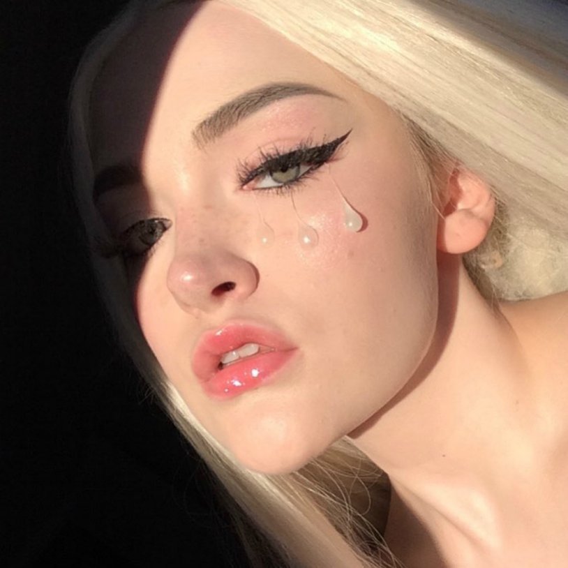 Cum on the face of beautiful girls