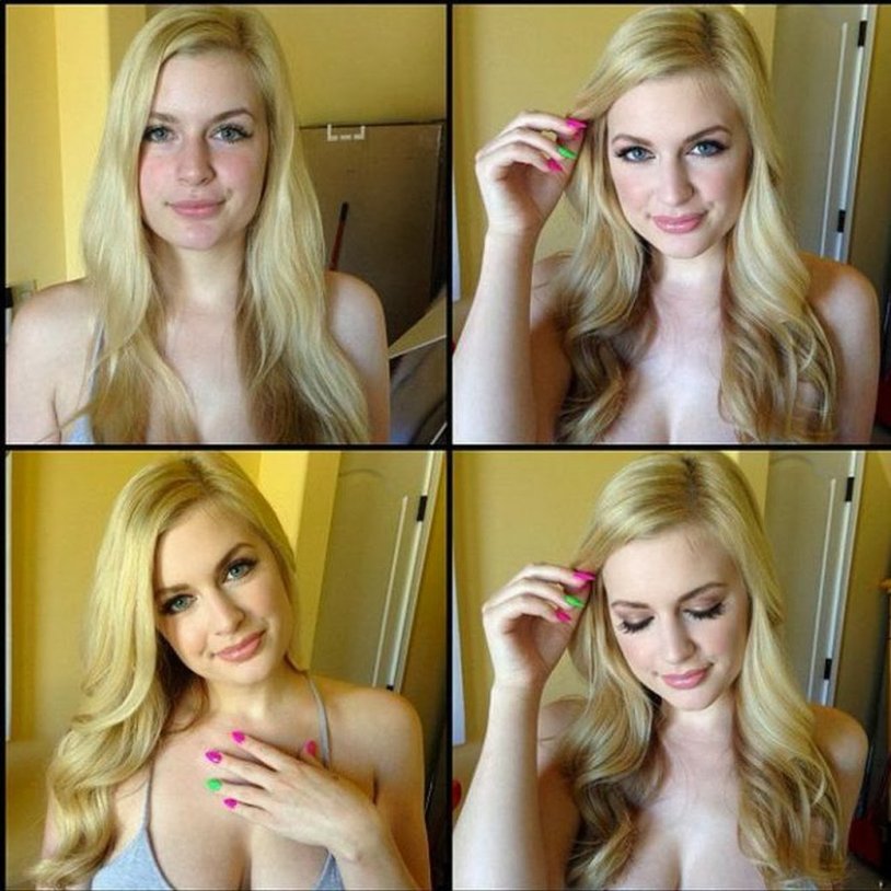 Sarah Jay in the locker room