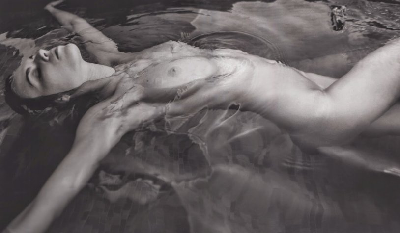 Marlo Horst without panties