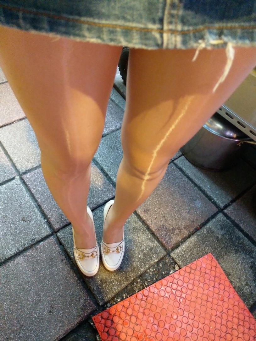 Cecilia de Rafael Eterno stockings