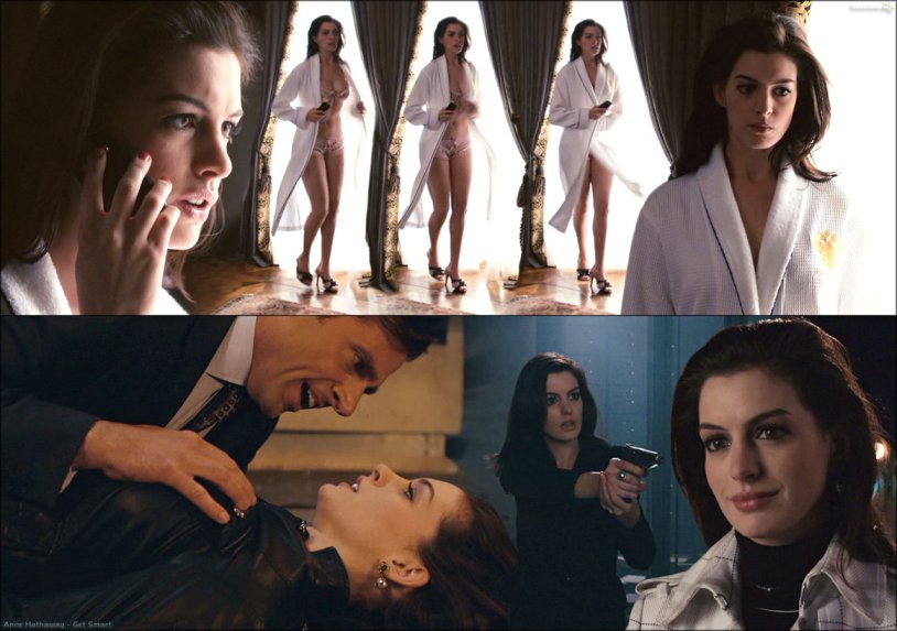 Anne Hathaway Hot Sing