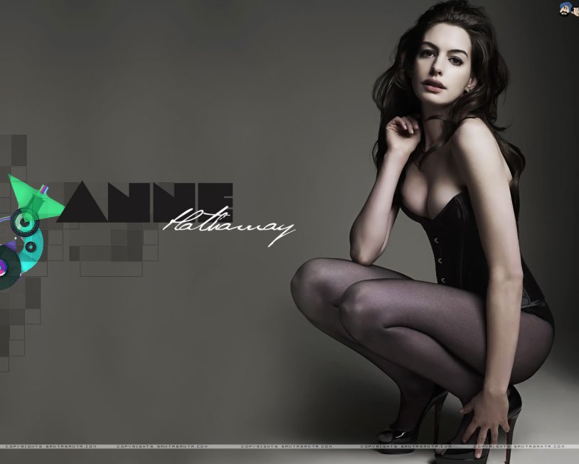 Anne Hathaway breasts in the film