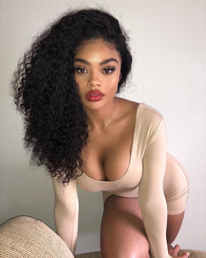 Caitlyn Anganile in linen