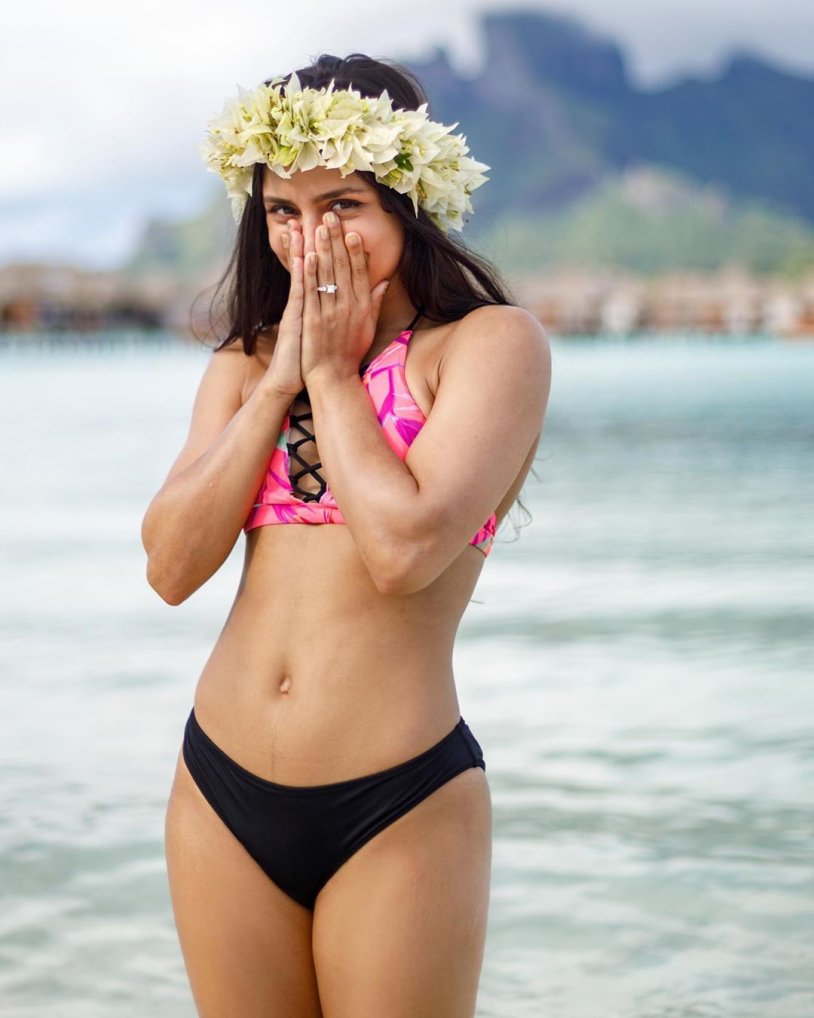 Michelle khare bikini