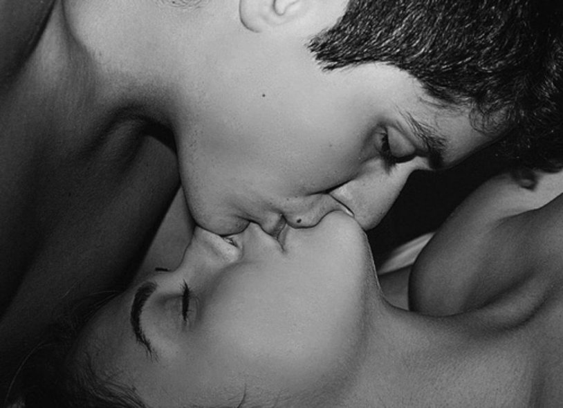 Passionate kisses