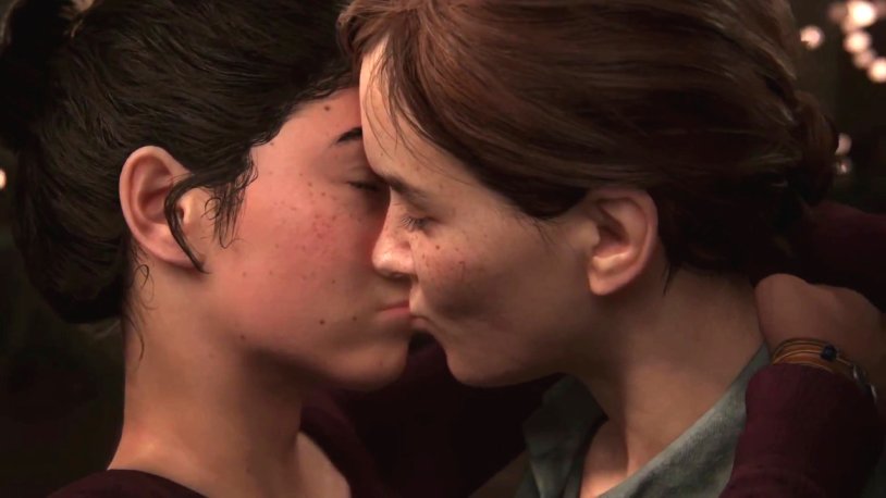 Ellie and Dina The Last of US 2 Bed Scene