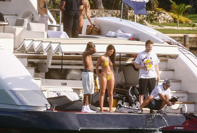 The Game rapper Naked