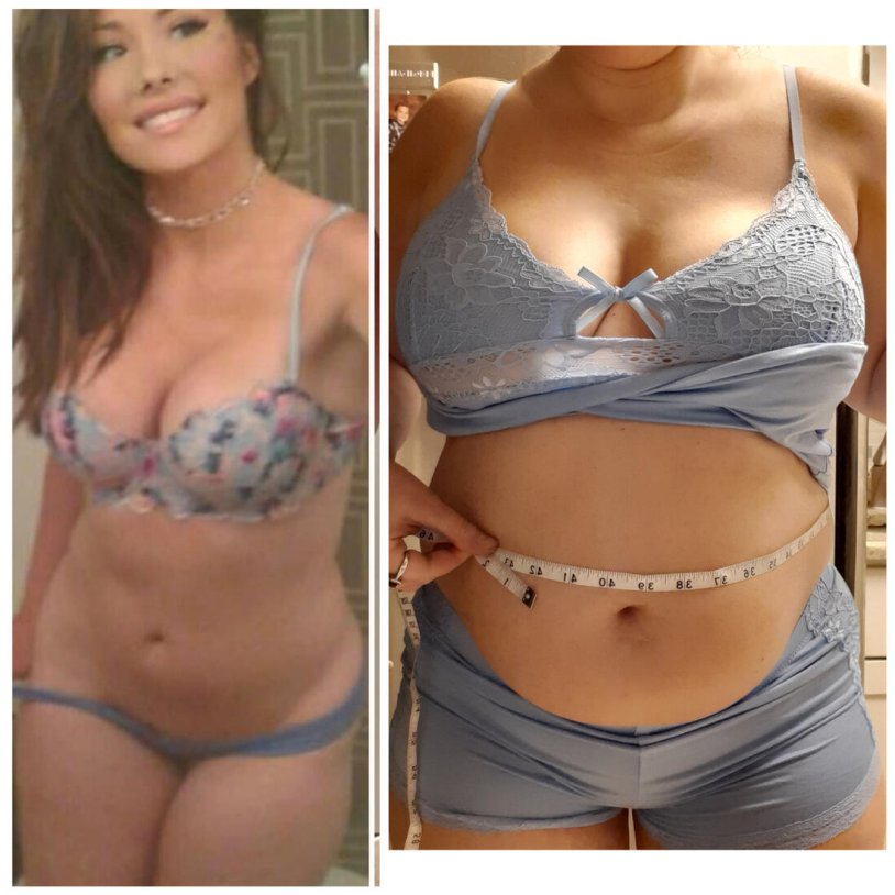 Hungrylilkitty before and after