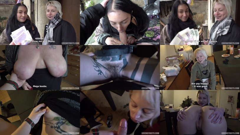 Czech pornstar on the street