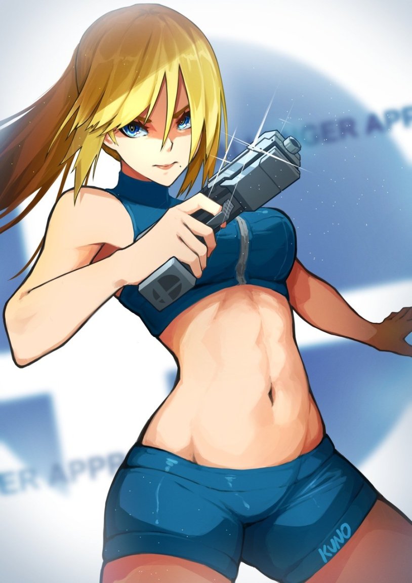 Samus Aran in bikini