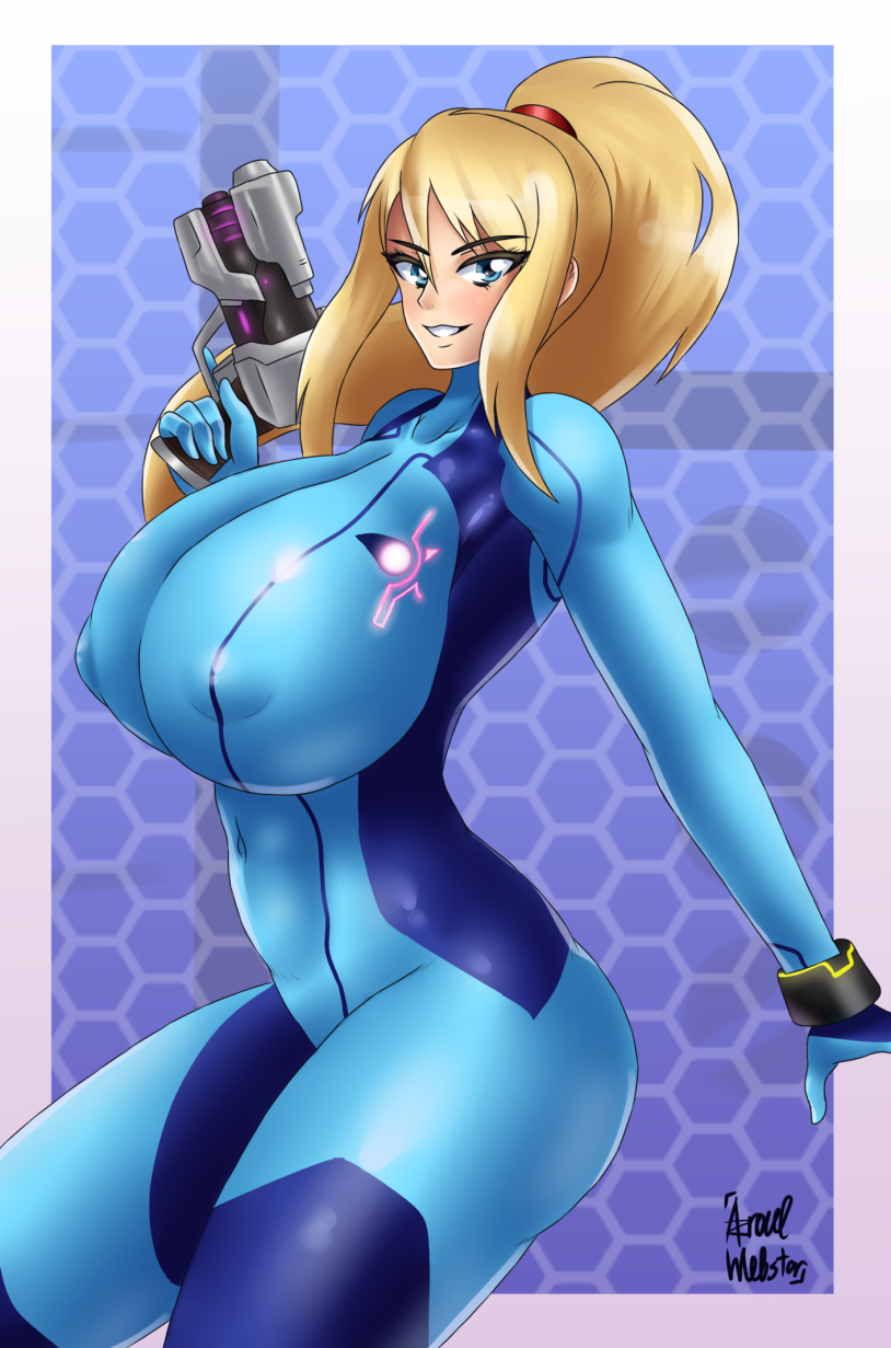 Samus Aran Belly